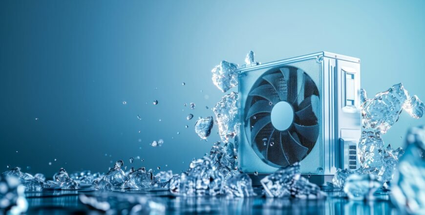 Cooling Computer Hardware with Splashing Water. Generative ai